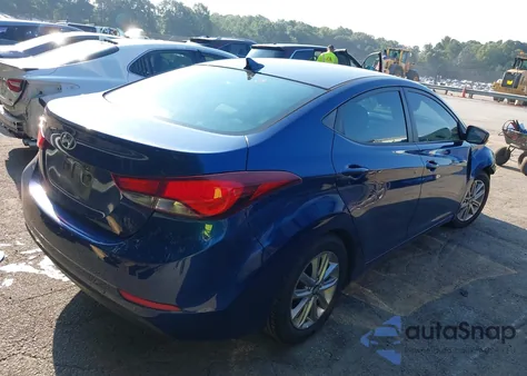 2015 Hyundai Elantra Se/Sport/Limited из США, поврежденный, VIN 5NPDH4AE3FH638363